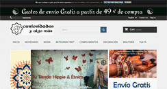 Desktop Screenshot of curiosidadesyalgomas.com